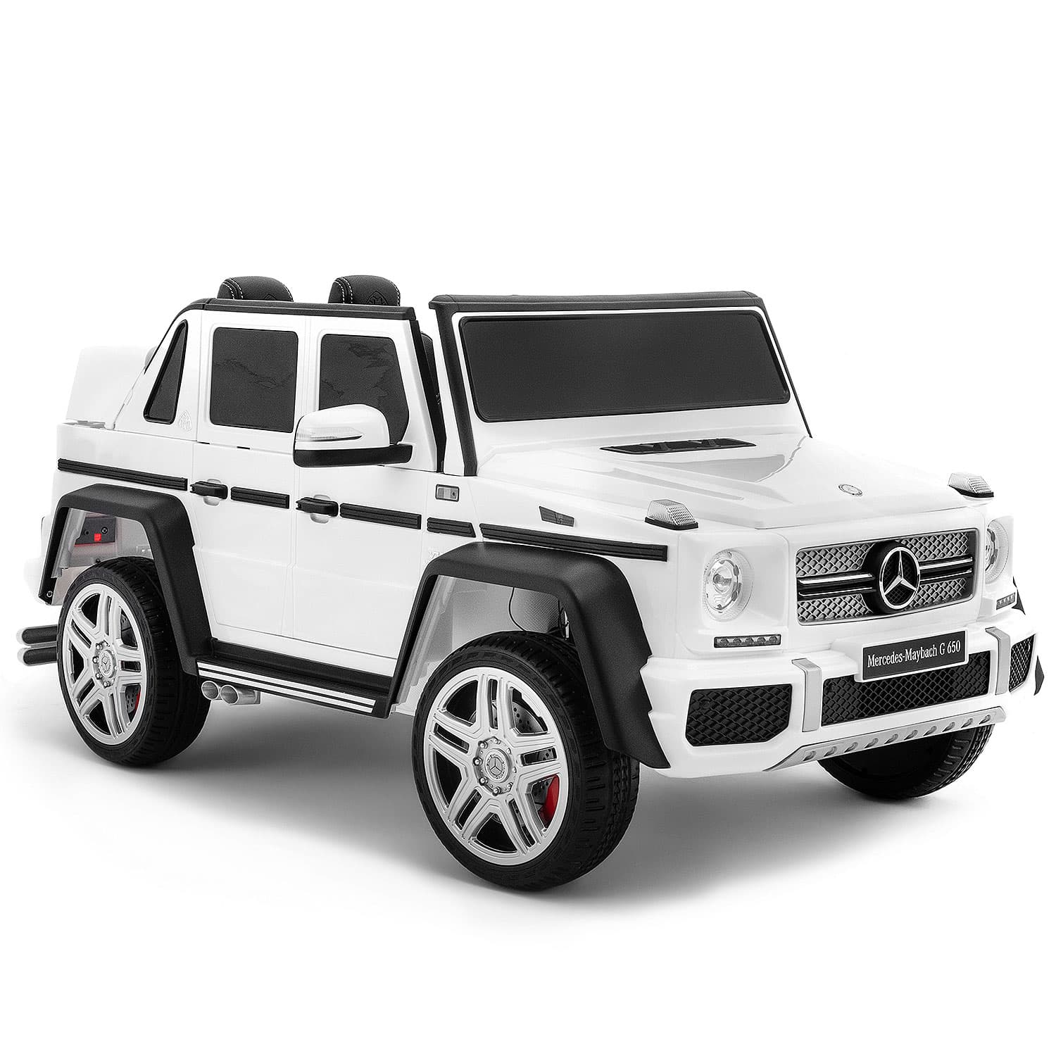 Mercedes Maybach G650 12v Kids Ride-on Car With Parental Remote | White