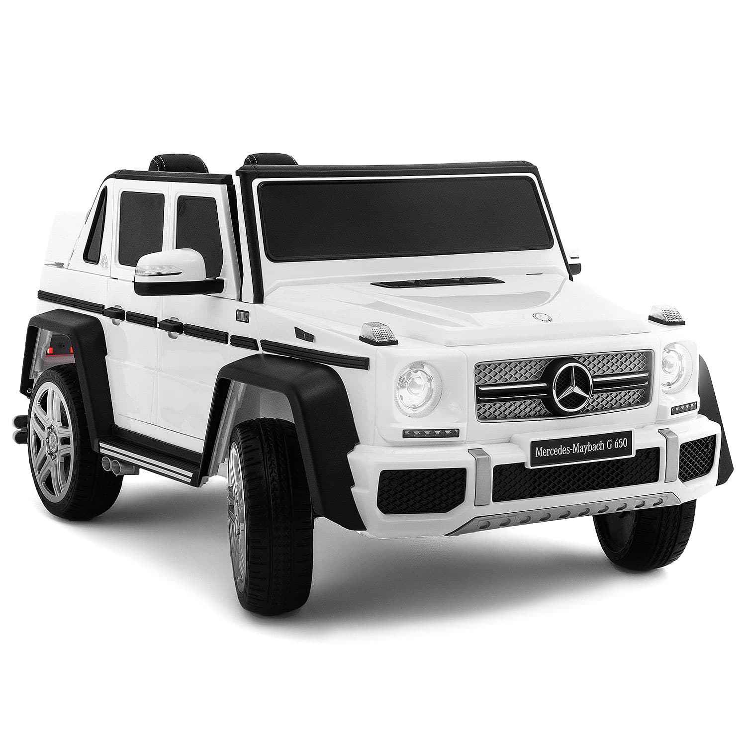 Mercedes Maybach G650 12v Kids Ride-on Car With Parental Remote | White