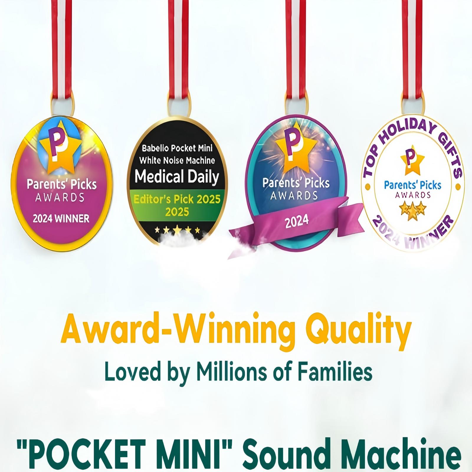 White Noise Machine For Sleep & Relaxation-babelio Pocket Mini Glow