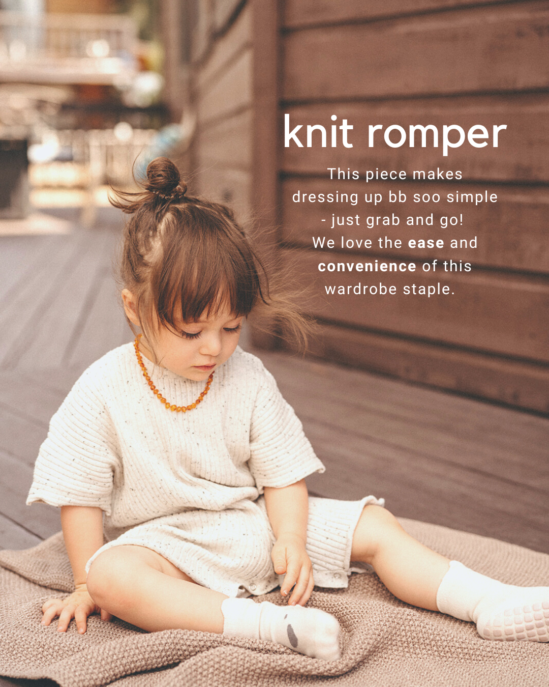 Ribbed Knit Romper