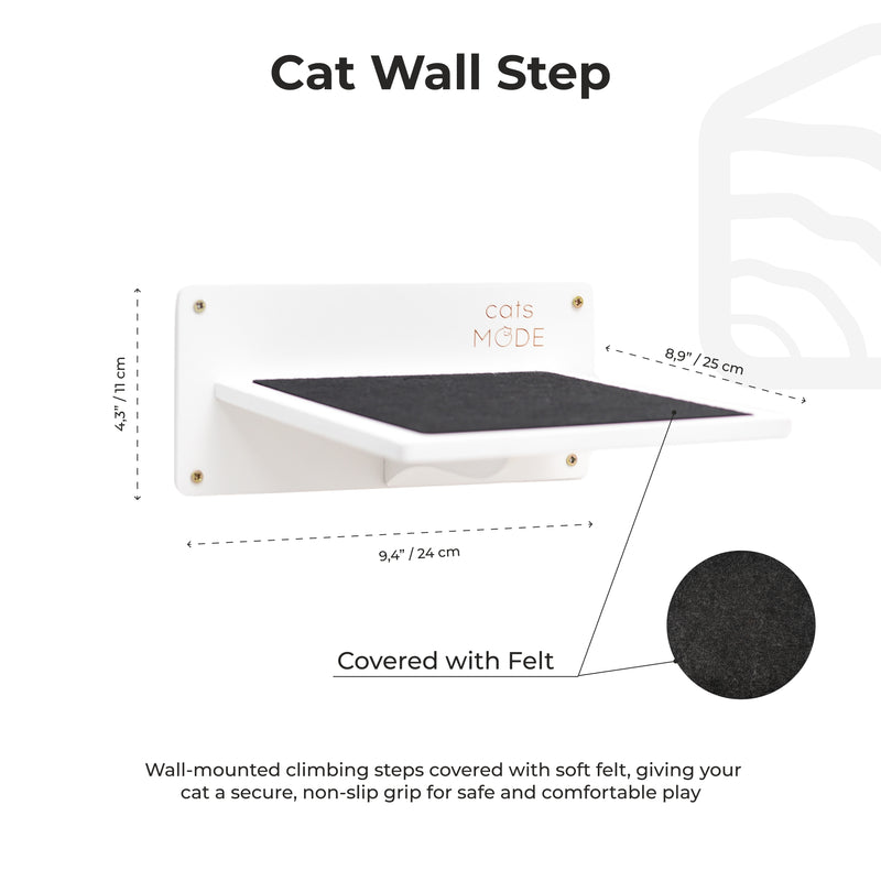 Wall Climbing Steps For Cats
