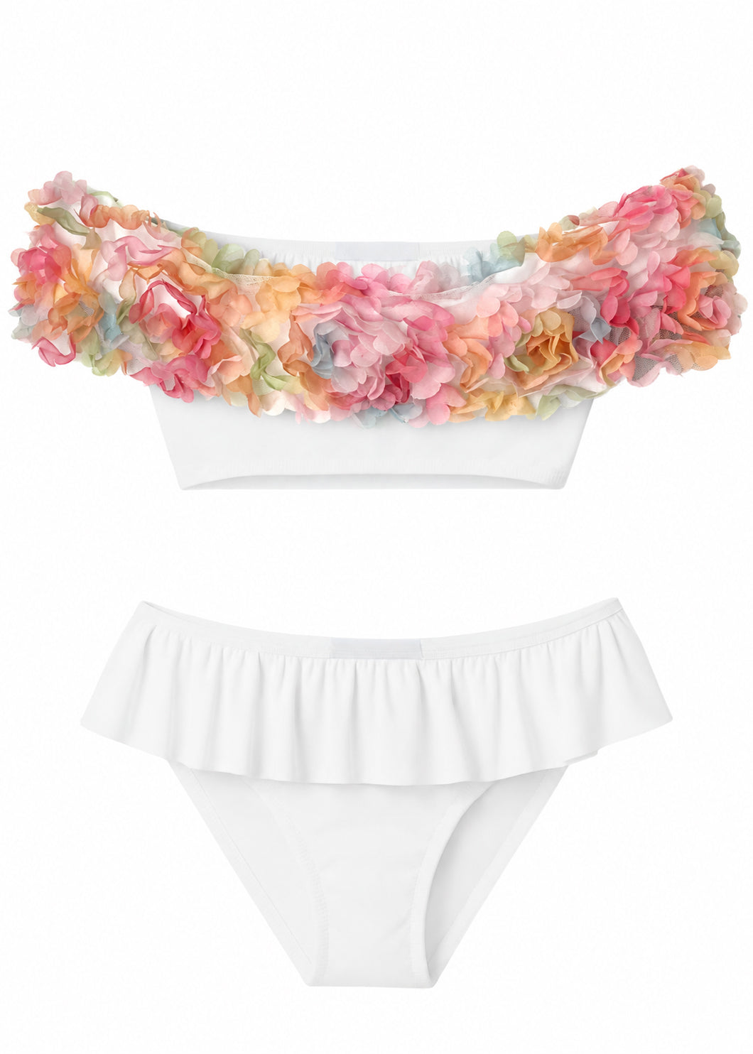 Bloom White Bikini