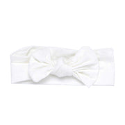 White Knotted Headband