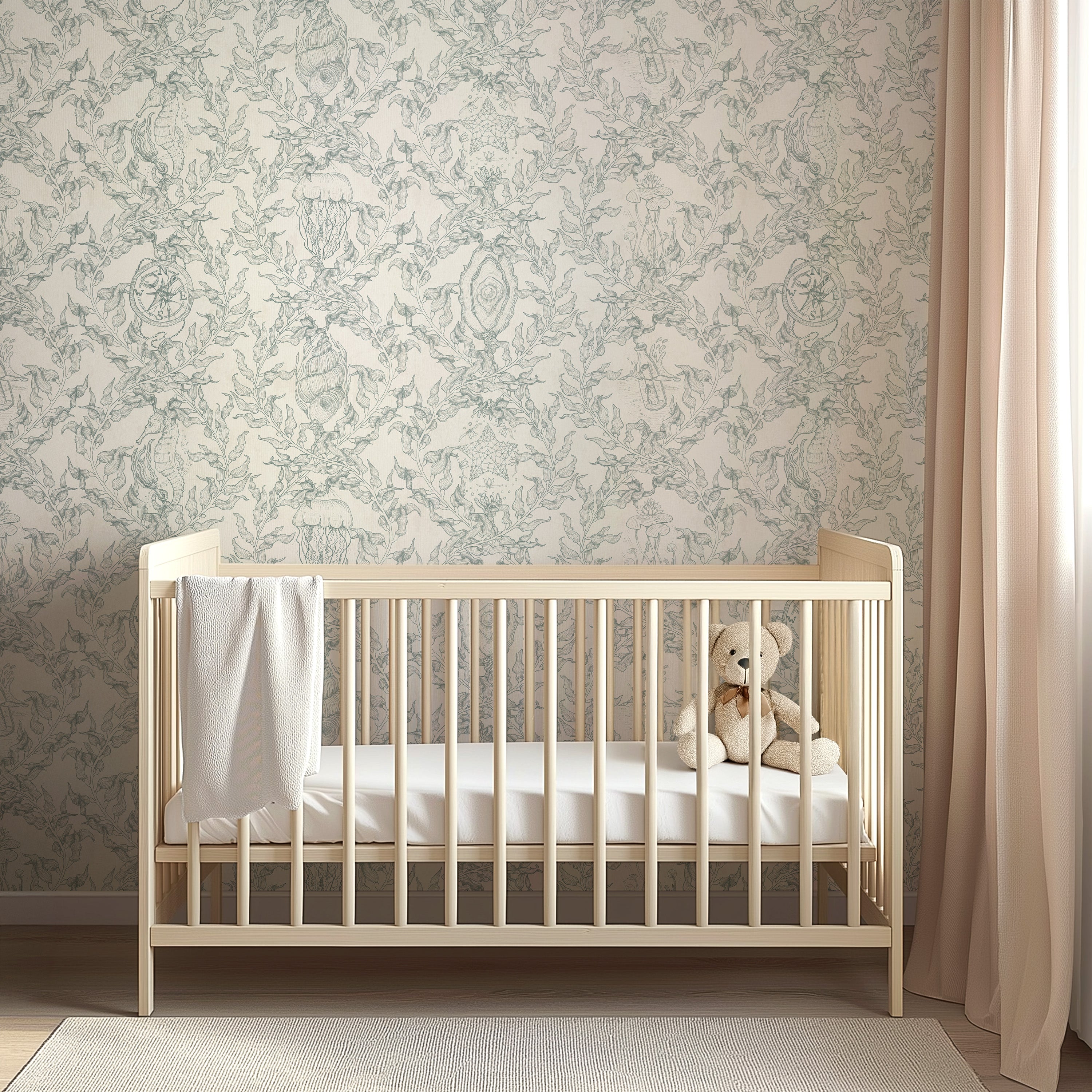 Perla Wallpaper By Naturally Antique