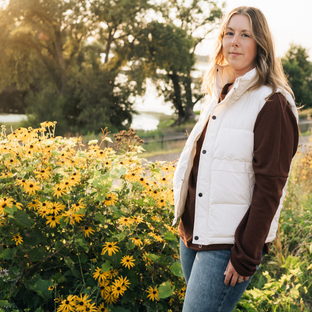 White Vest With Pockets