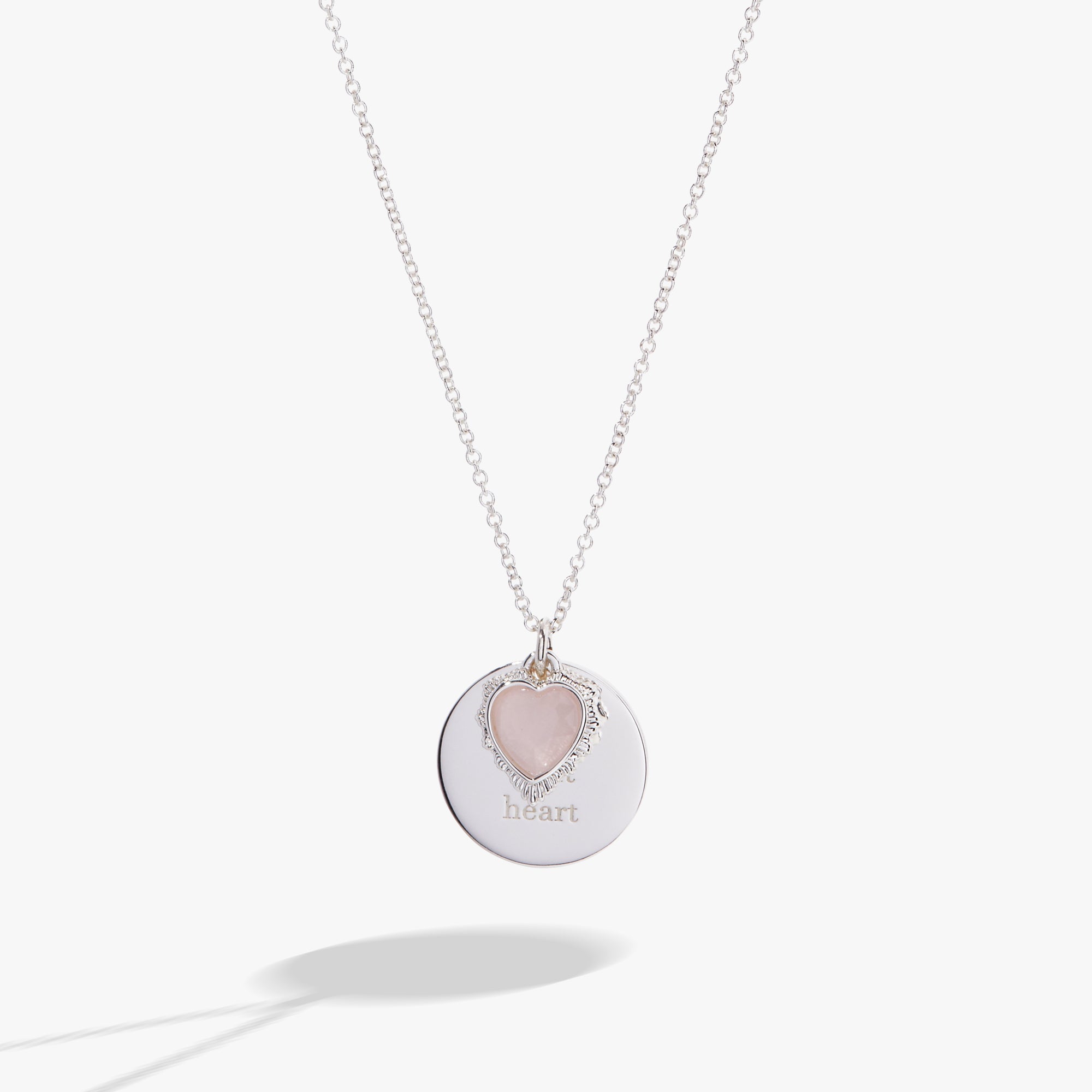 “wild At Heart” Duo Charm Pendant Necklace