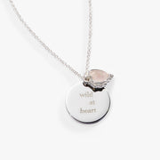 “wild At Heart” Duo Charm Pendant Necklace