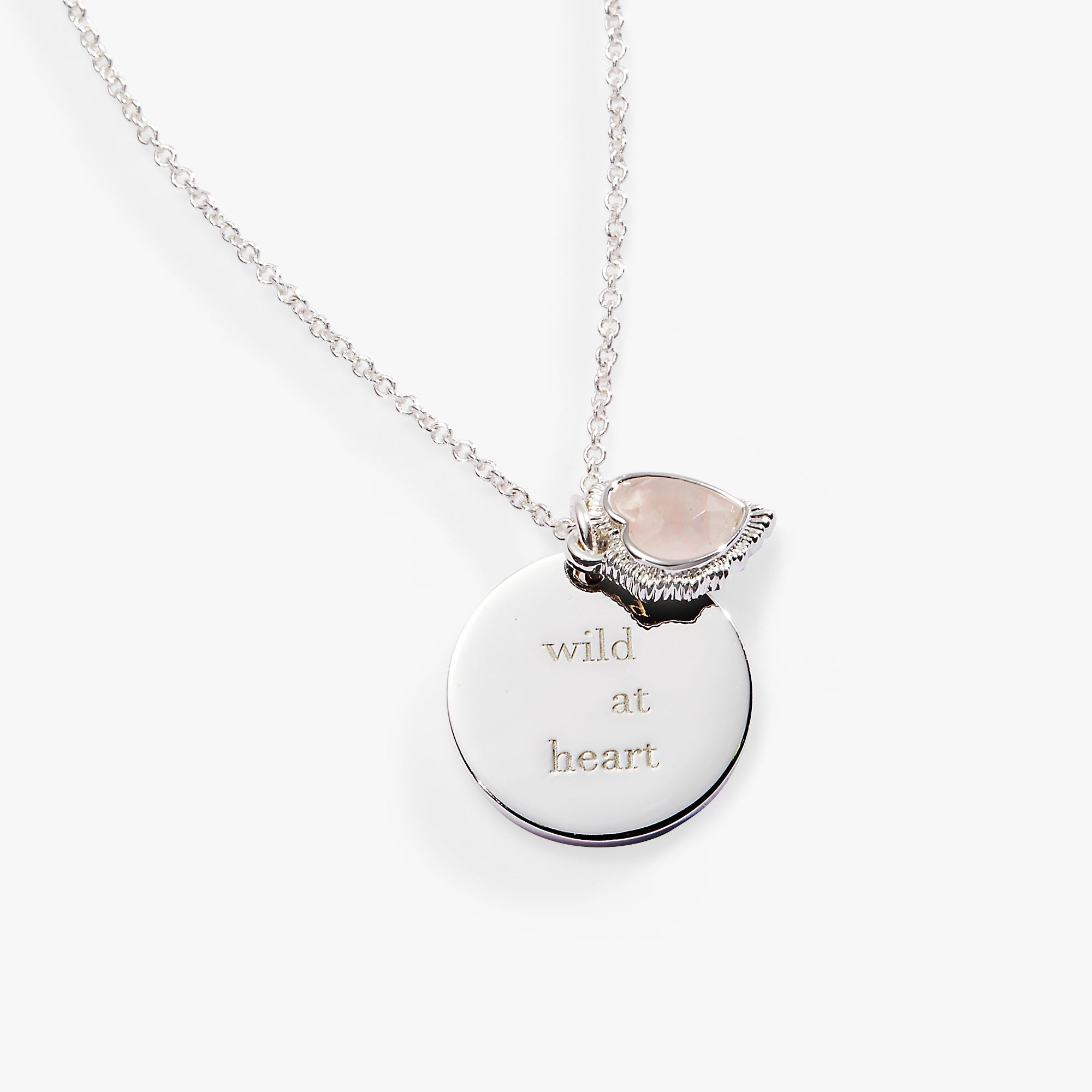 “wild At Heart” Duo Charm Pendant Necklace