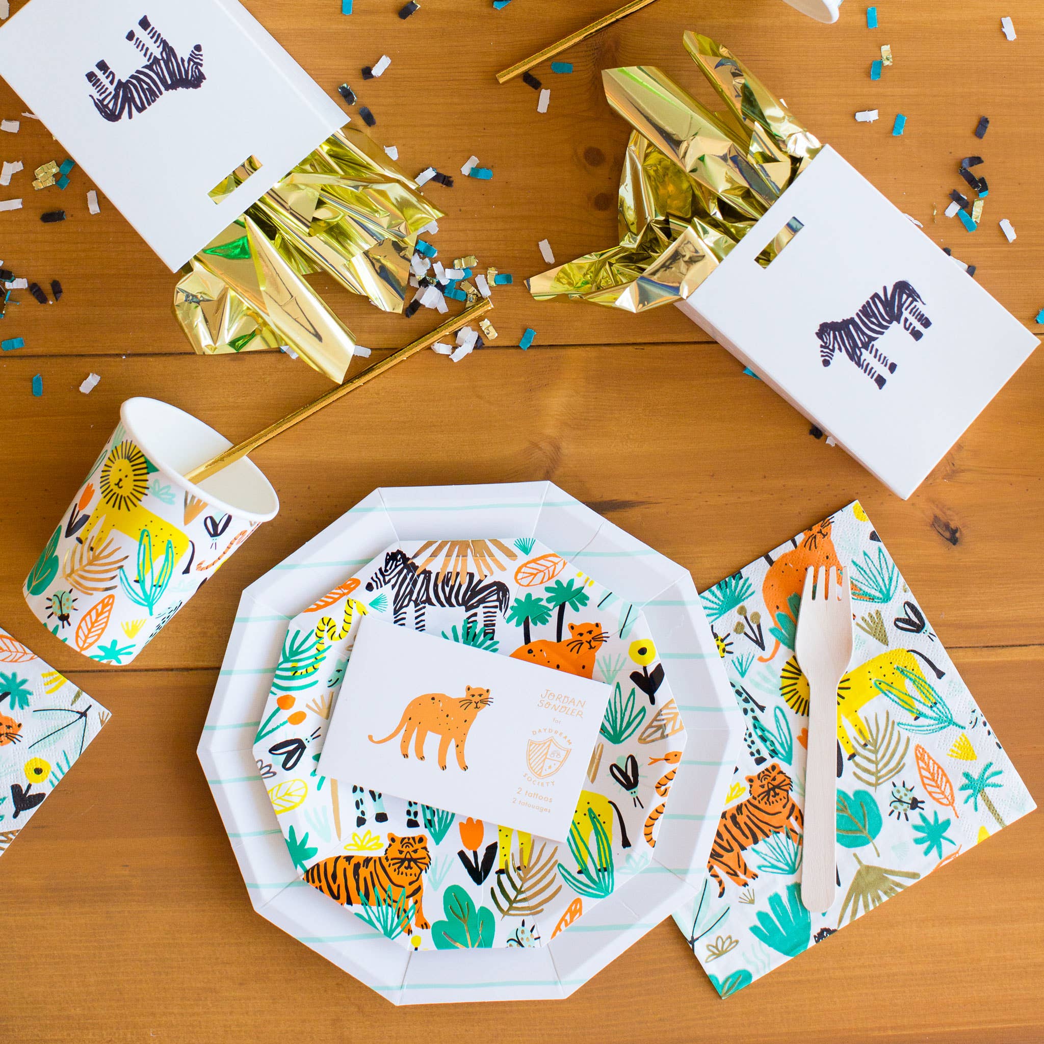 Safari Animal Paper Napkins