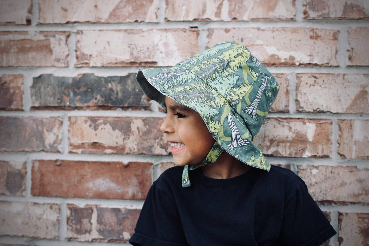 Bucket Hat In Organic Wild Coast