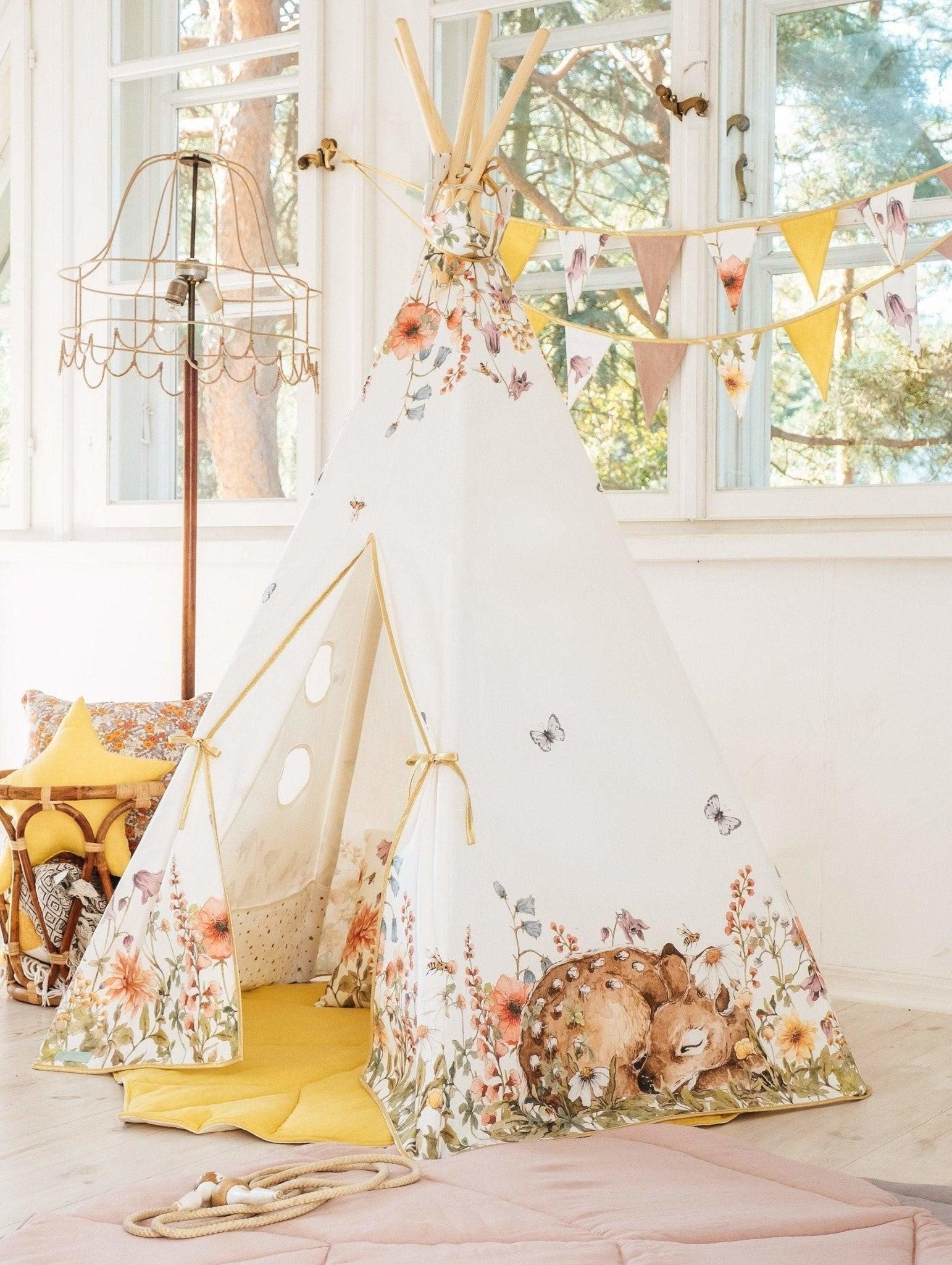 wildflowers Teepee Tent