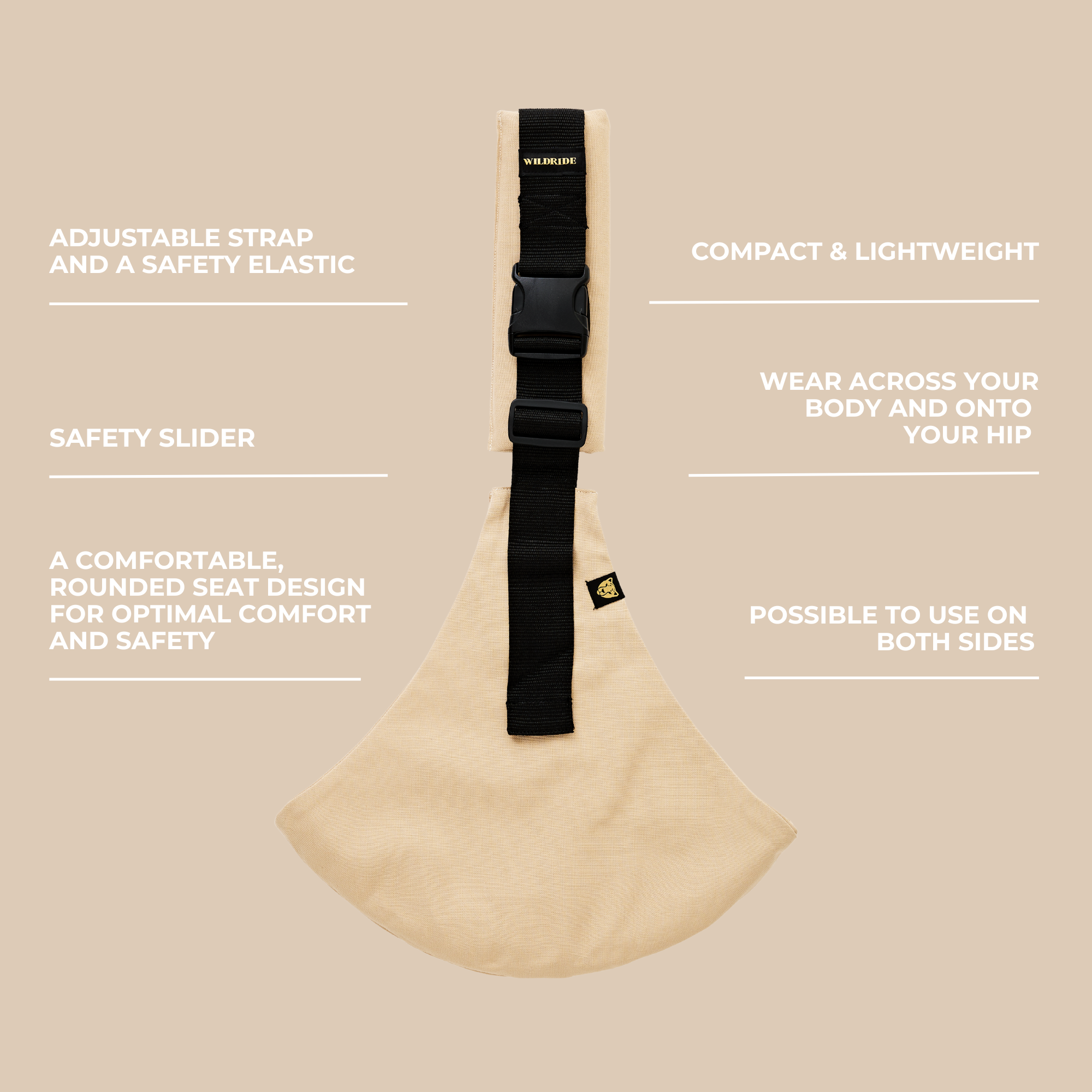 Toddler Carrier Beige