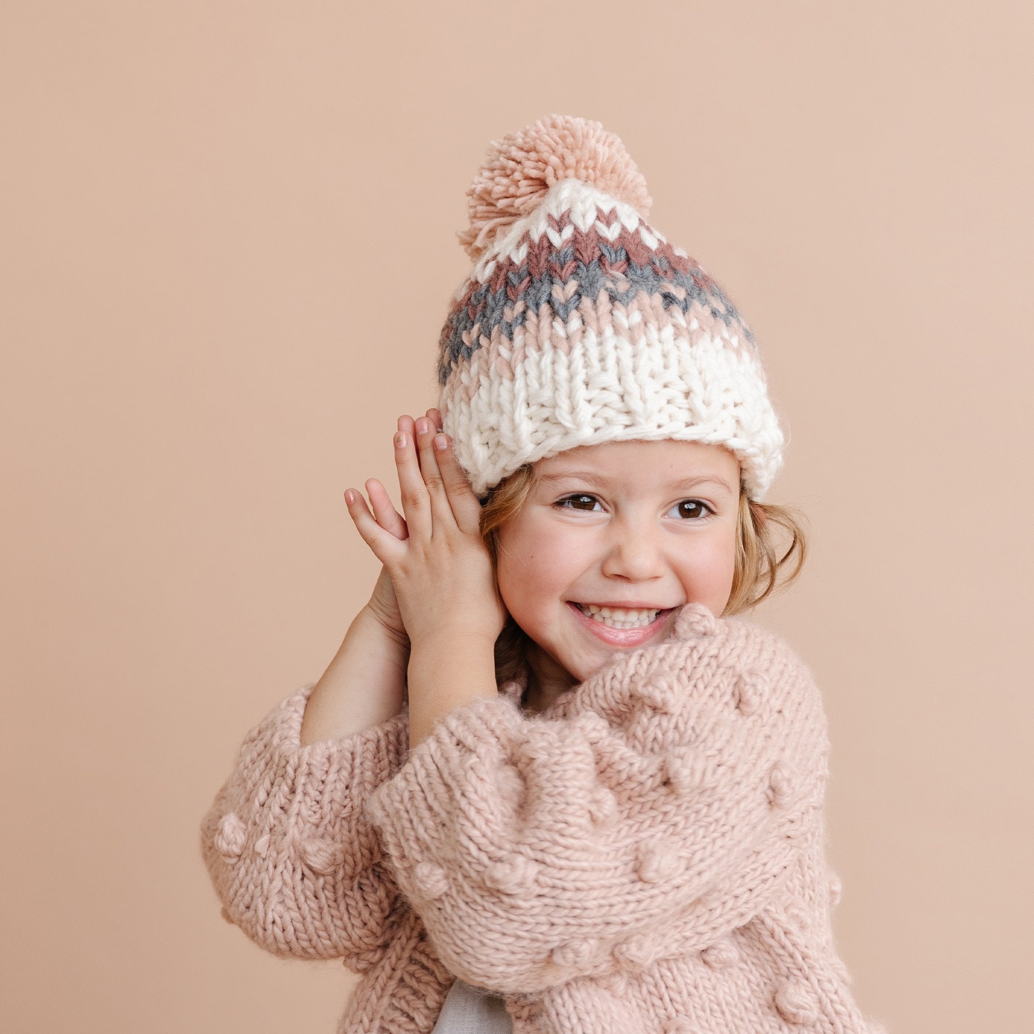 Will Stripe Hat, Blush