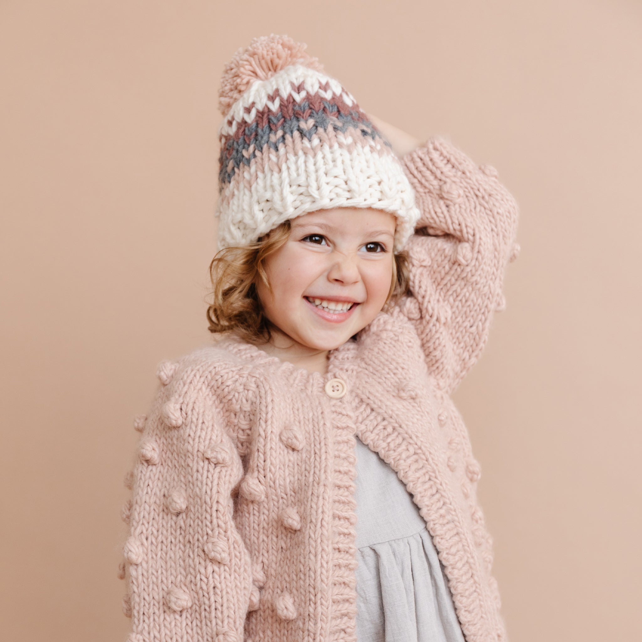 Will Stripe Hat And Booties Set