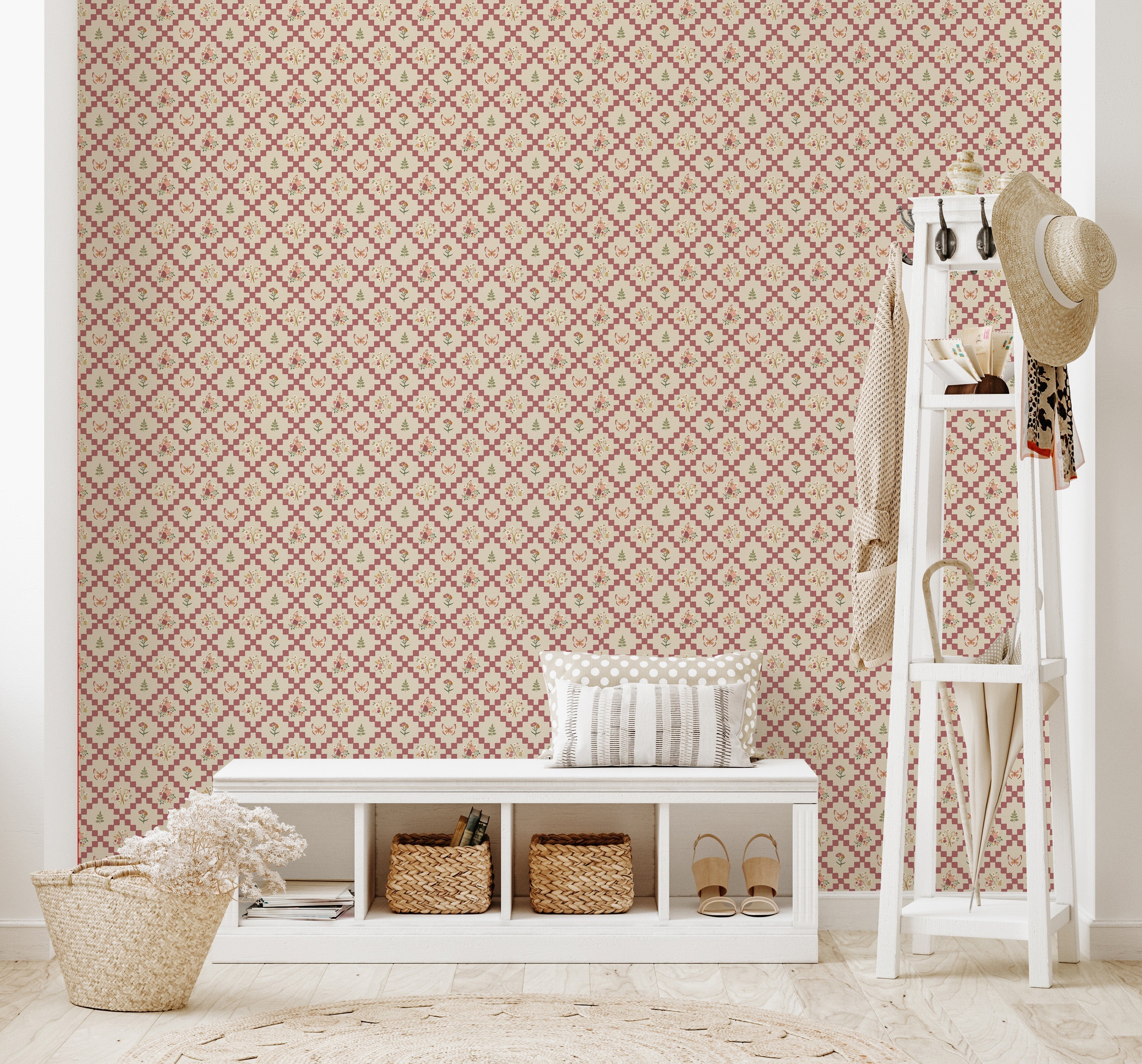 Lydie Wallpaper By Katie Lyn Designs