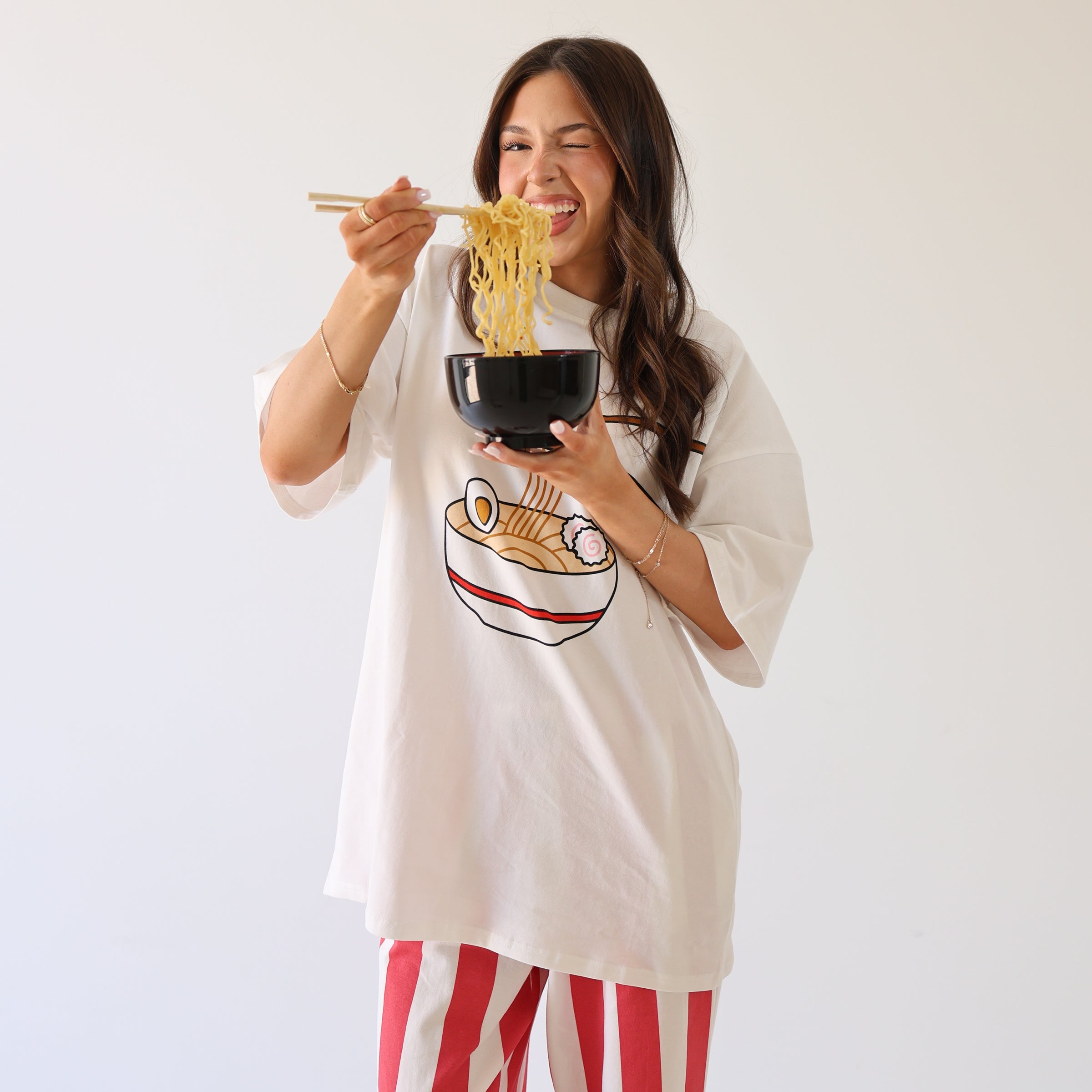 Women's Wide Leg Pants | Tokyo Stripe