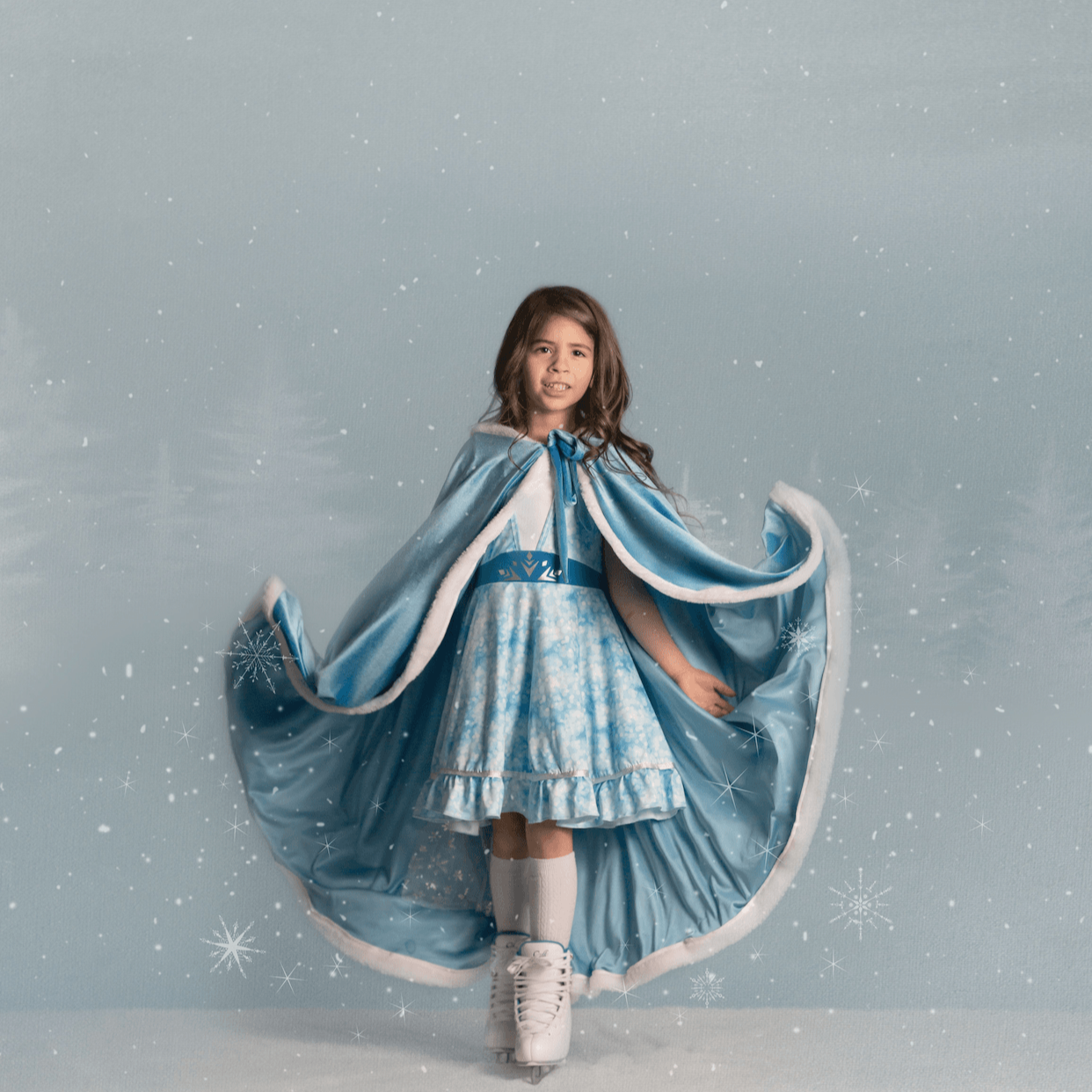 Winter Princess Twirl Dress