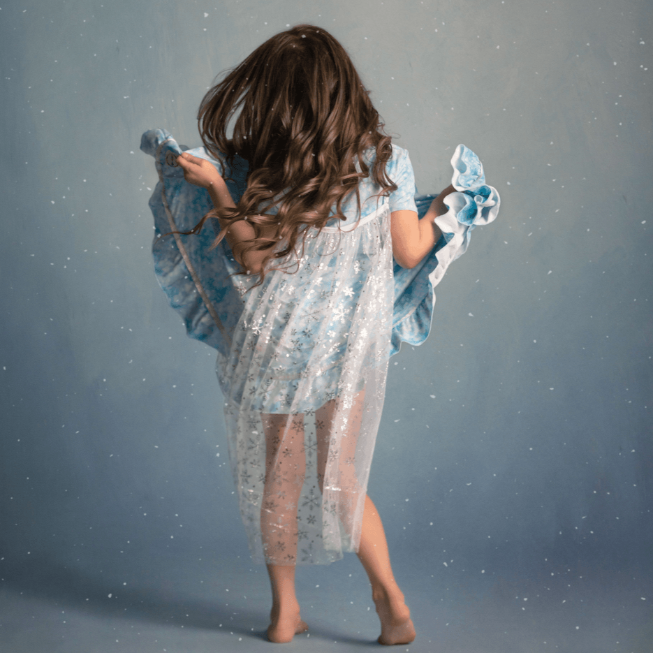 Winter Princess Twirl Dress