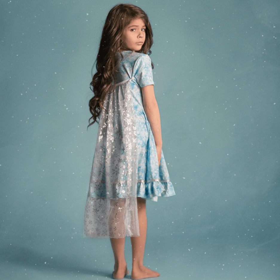 Winter Princess Twirl Dress