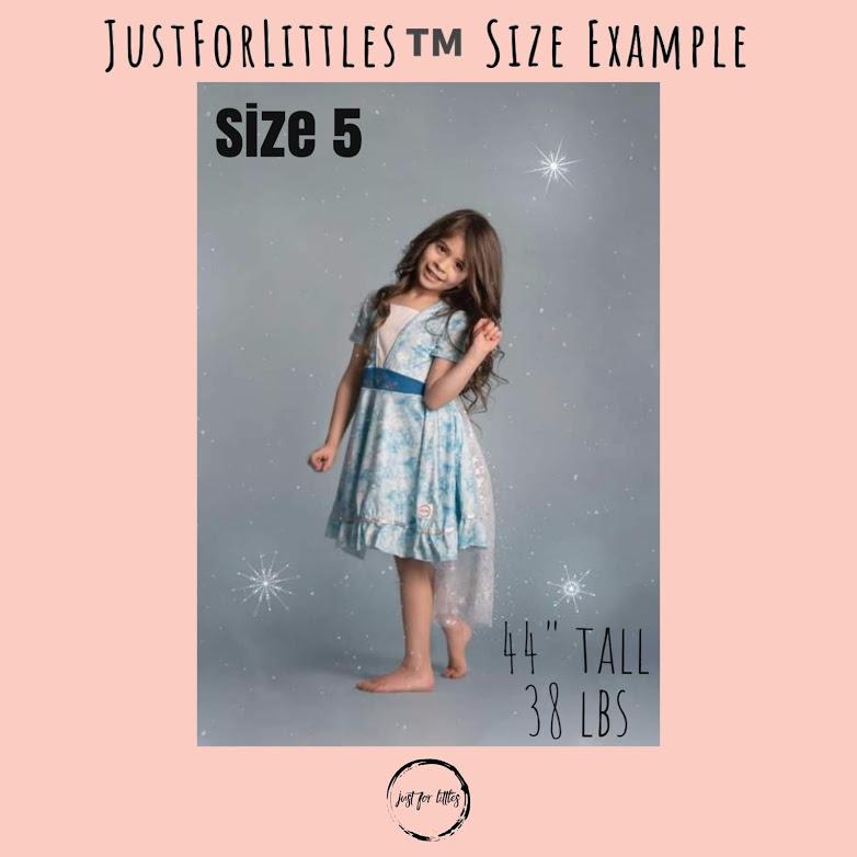 Winter Princess Twirl Dress