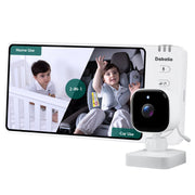 Wireless Baby Car Camera | 2-in-1 Baby Monitor With Night Vision, 8h Battery, 5” Hd Display
