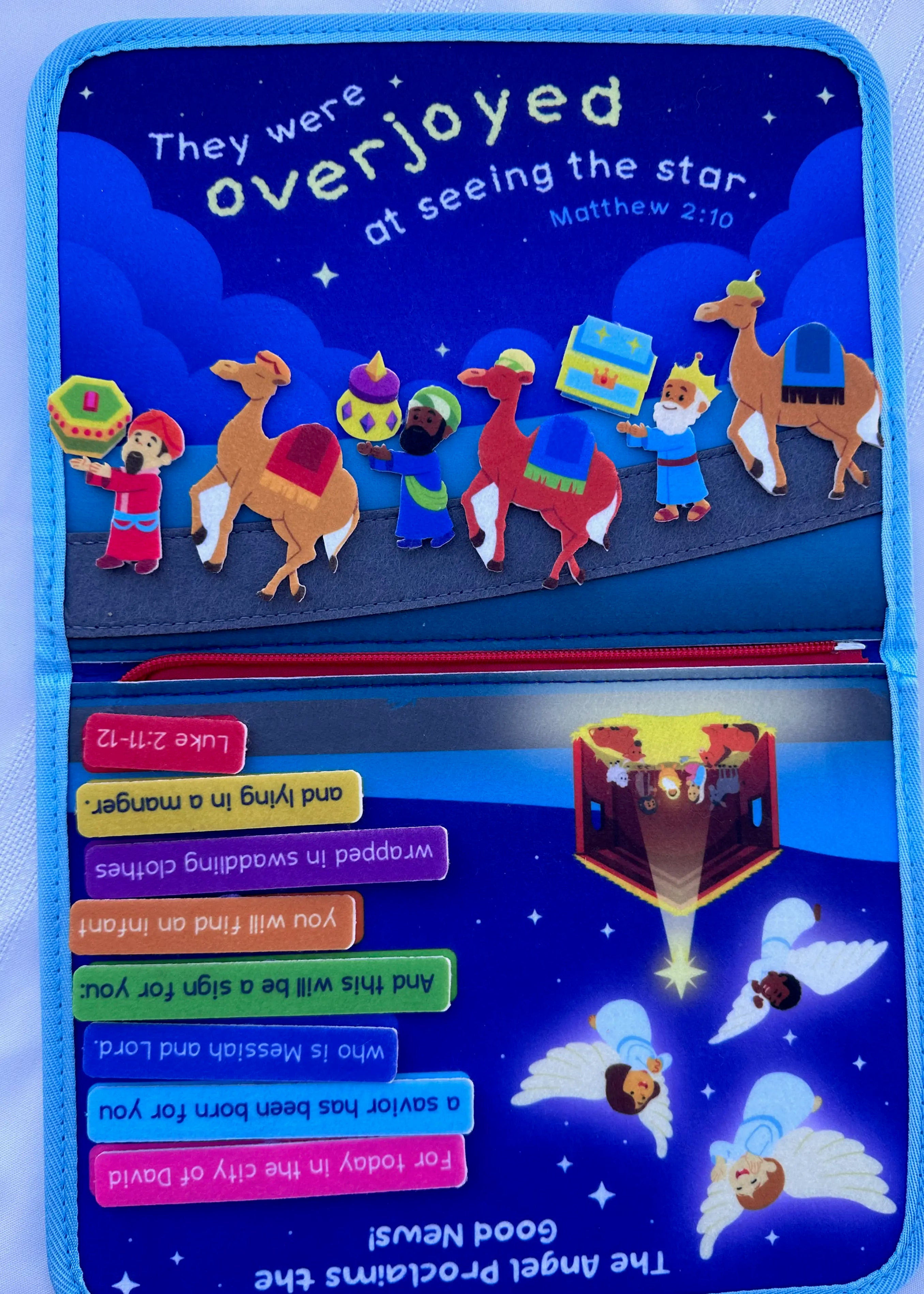 My Pray And Play Nativity Busy Book - A Quiet Felt Book