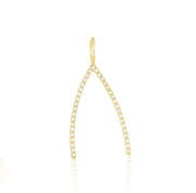 Wishbone Pendant With Chain