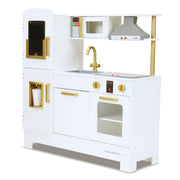 All-in-one Little Chef Munich Play Kitchen With Lights And Sound Effects, White