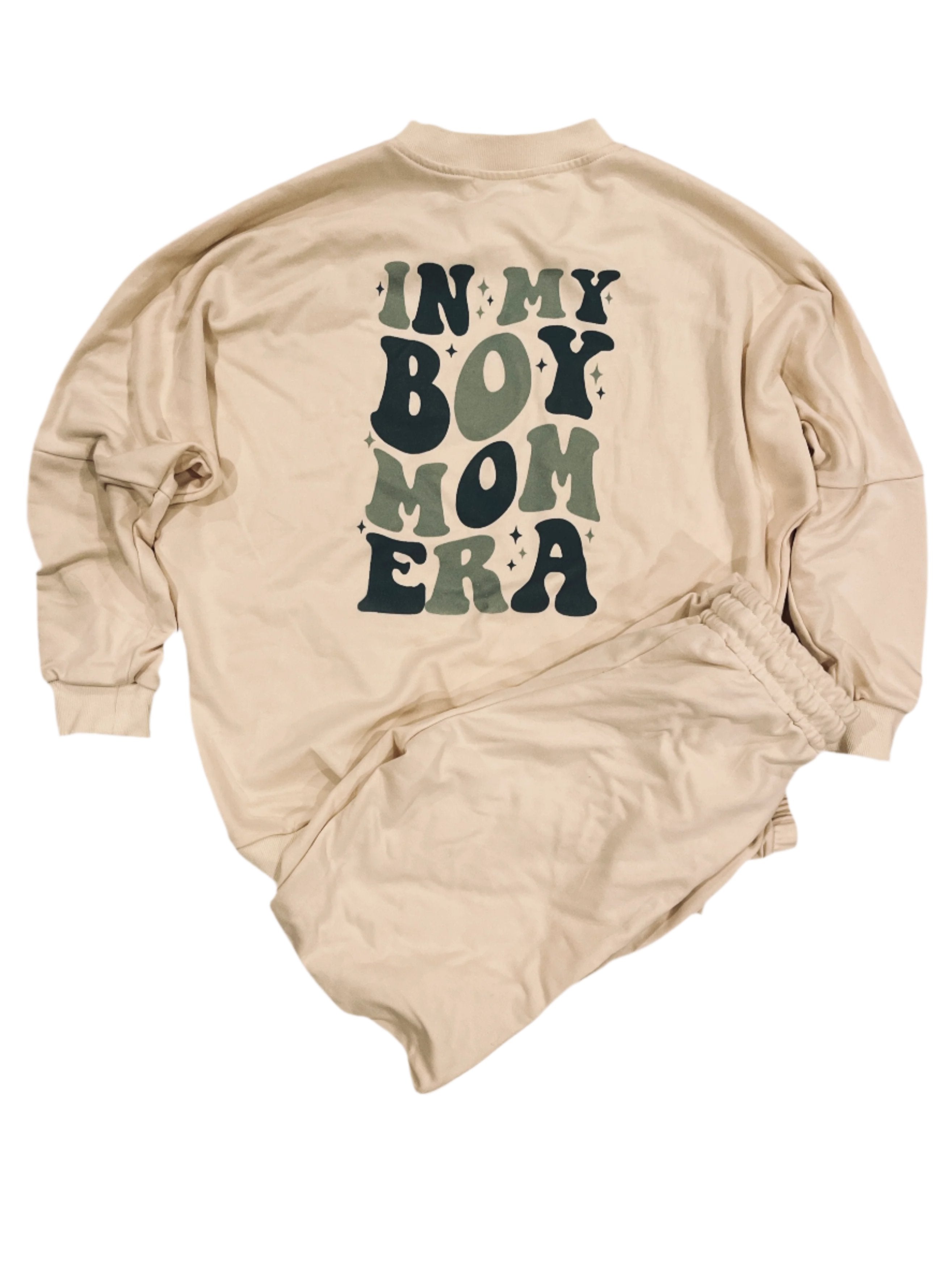 Women's Boy Mom Jogger Set | Matching Mom And Son Outfits
