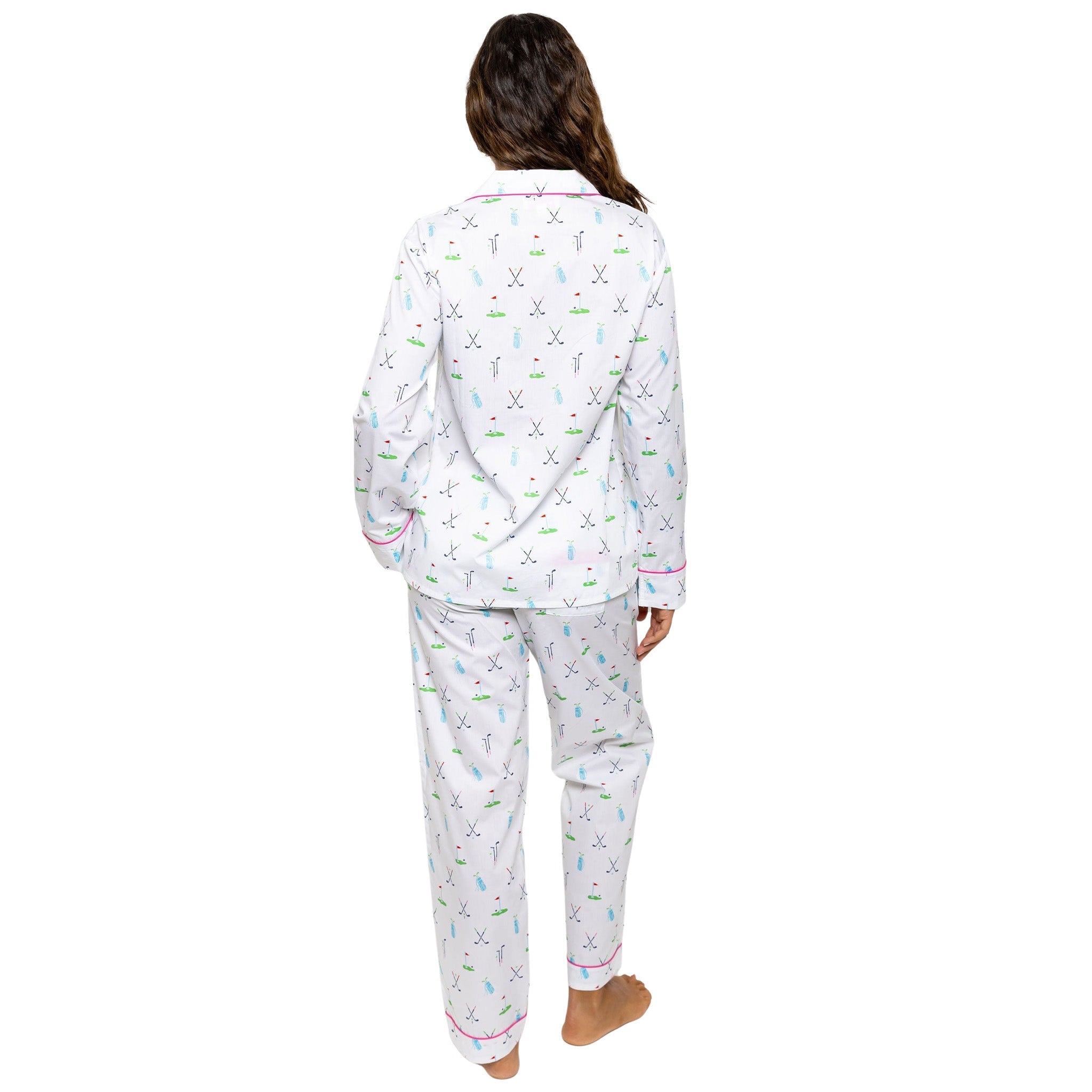 Women's Golf Long Pj Set