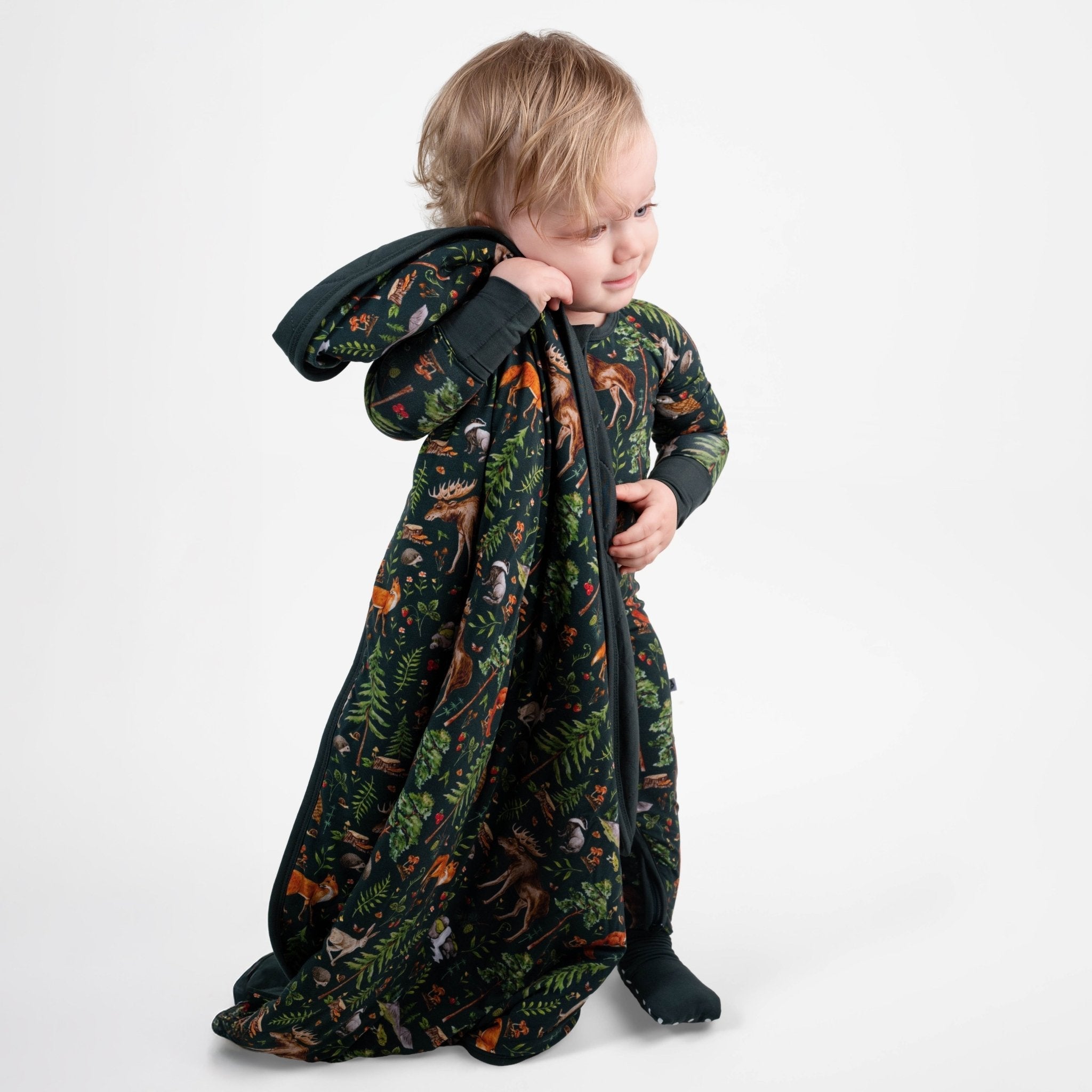 Wood You Be My Friend Mini Quilted Blanket