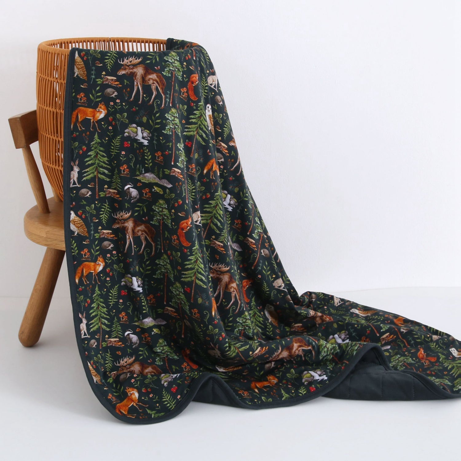 Wood You Be My Friend Toddler Quilted Blanket