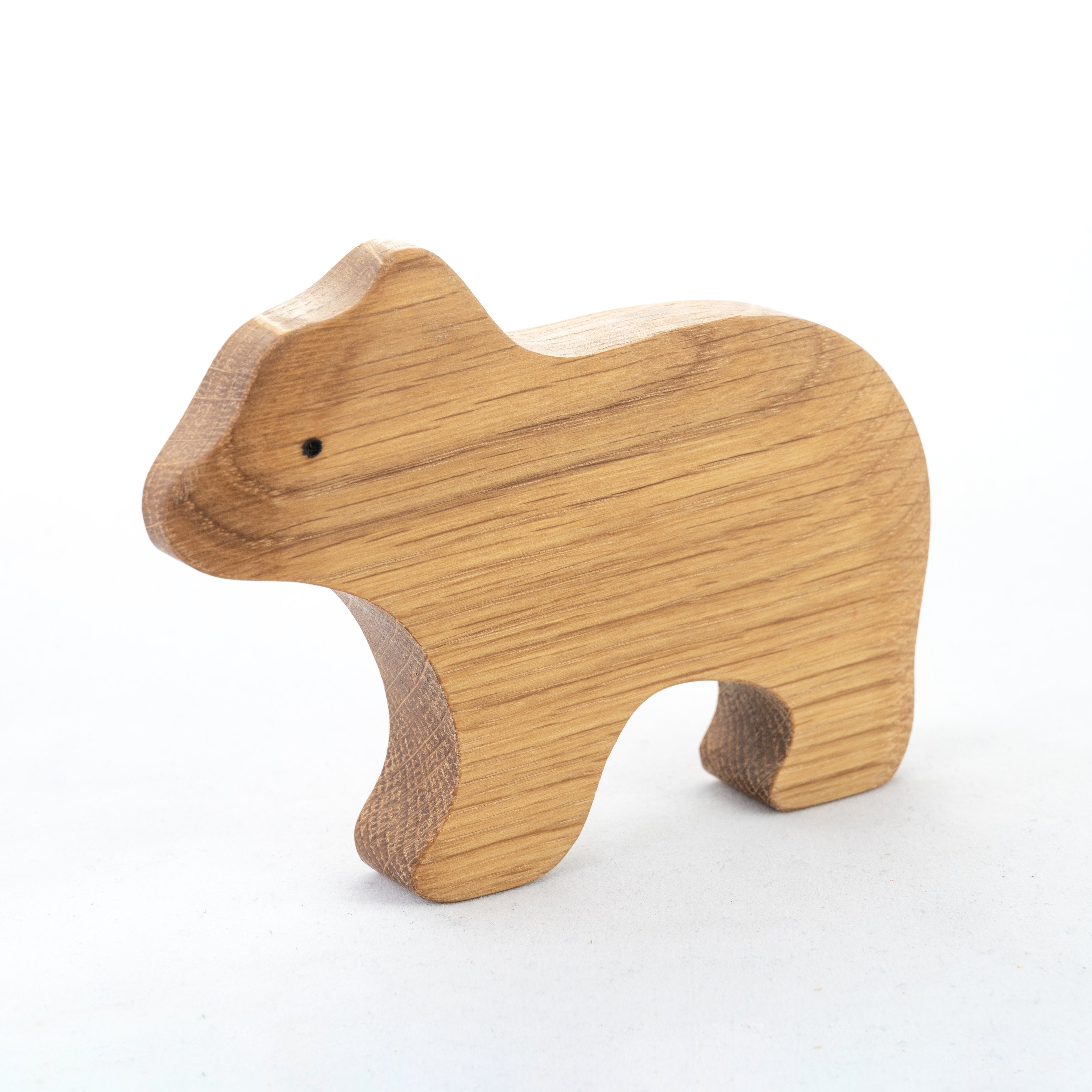 Natural Wooden Forest Animals Set Of 9