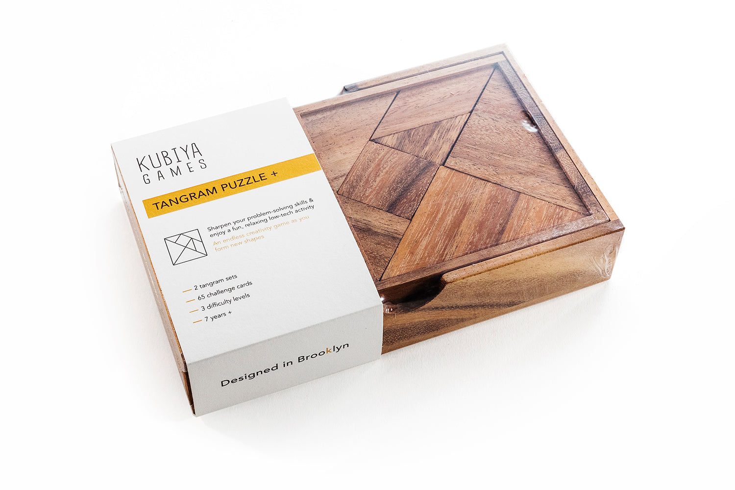 Tangram Puzzle - Two Sets With 65 Challenge Cards