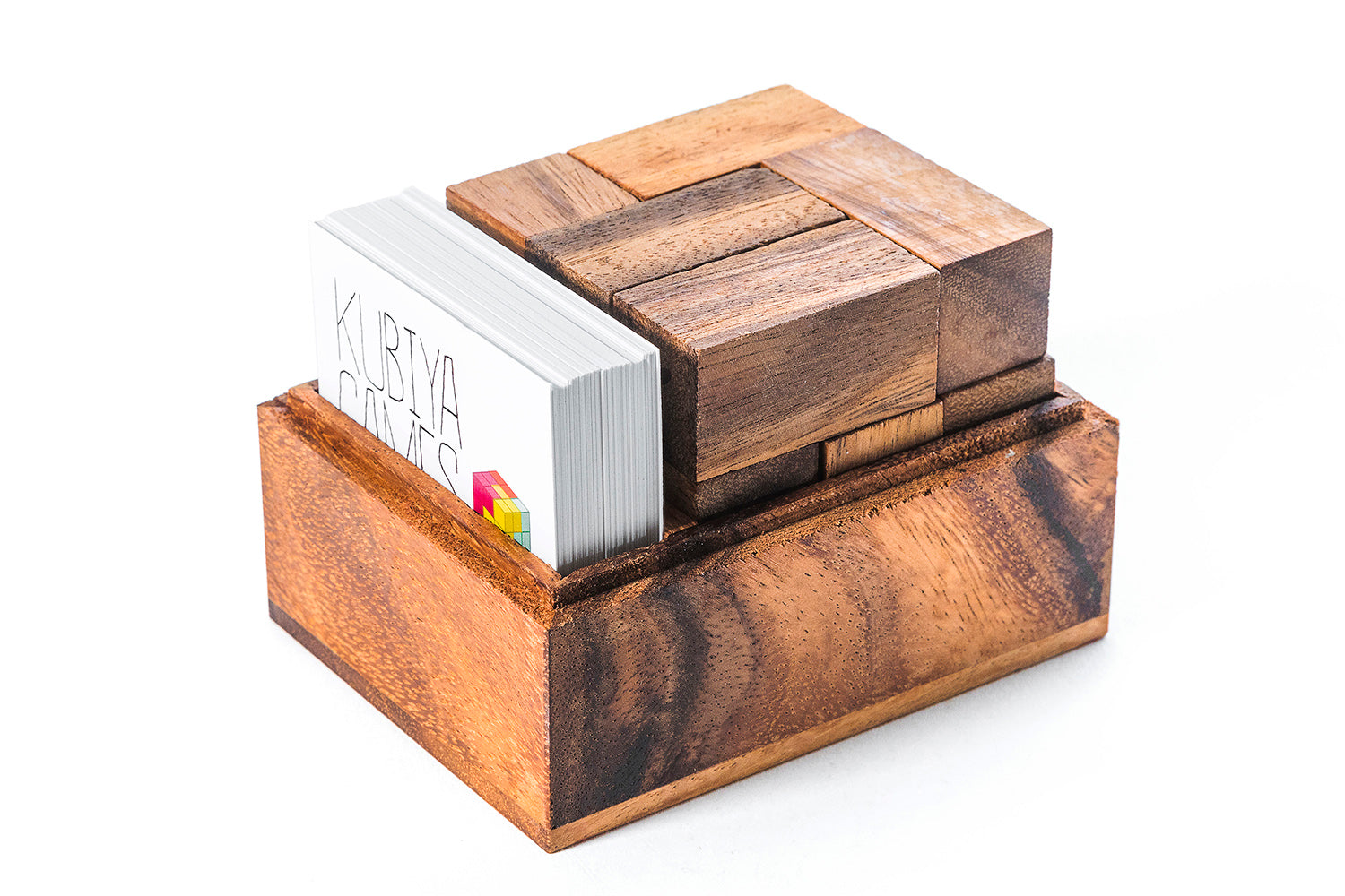 Soma Cube Puzzle Set - With Challenge Cards