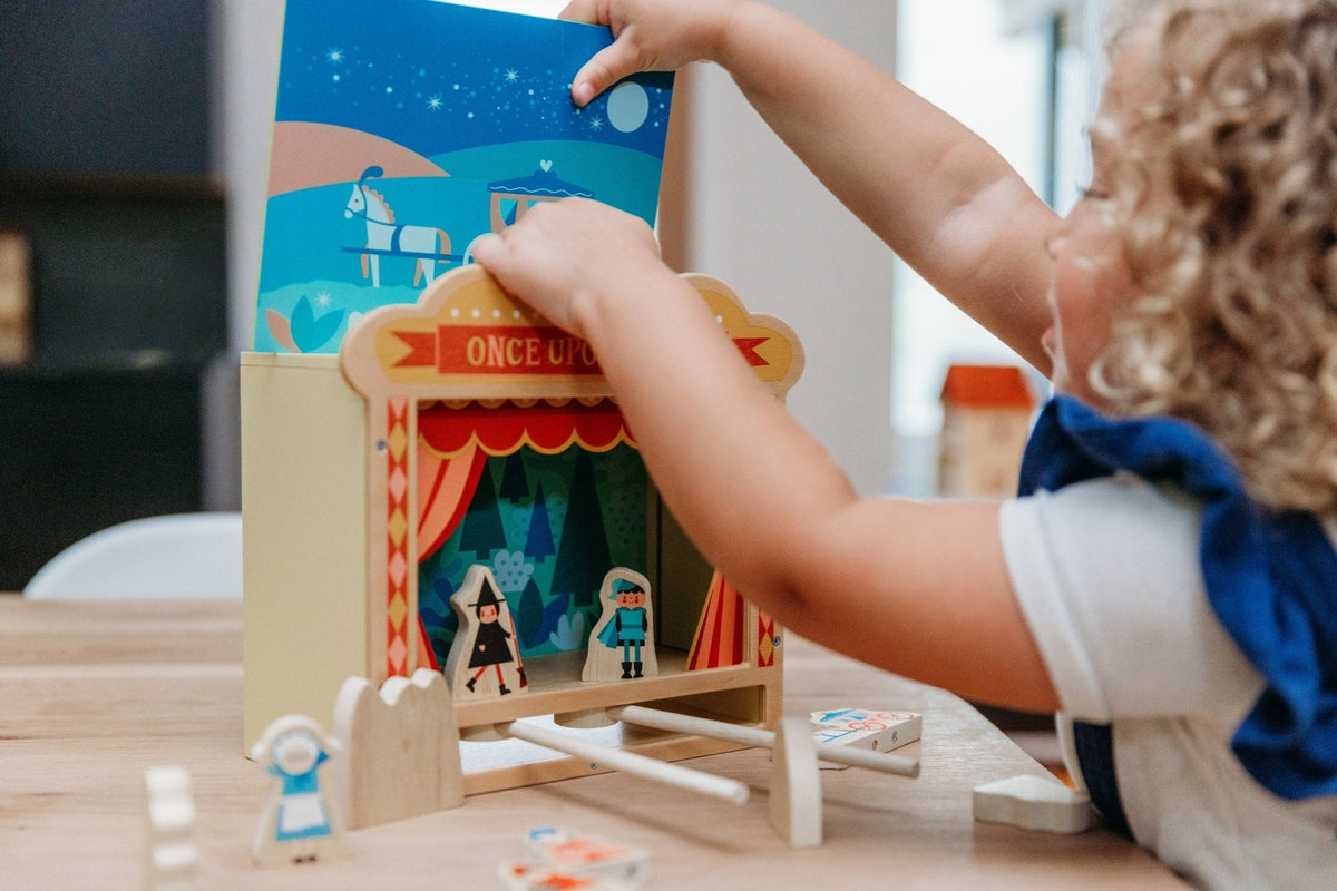 Wooden Tabletop Theatre