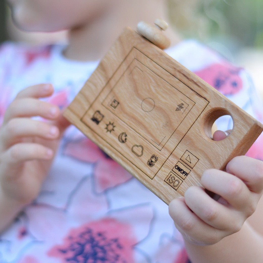 Wooden Toy Camera