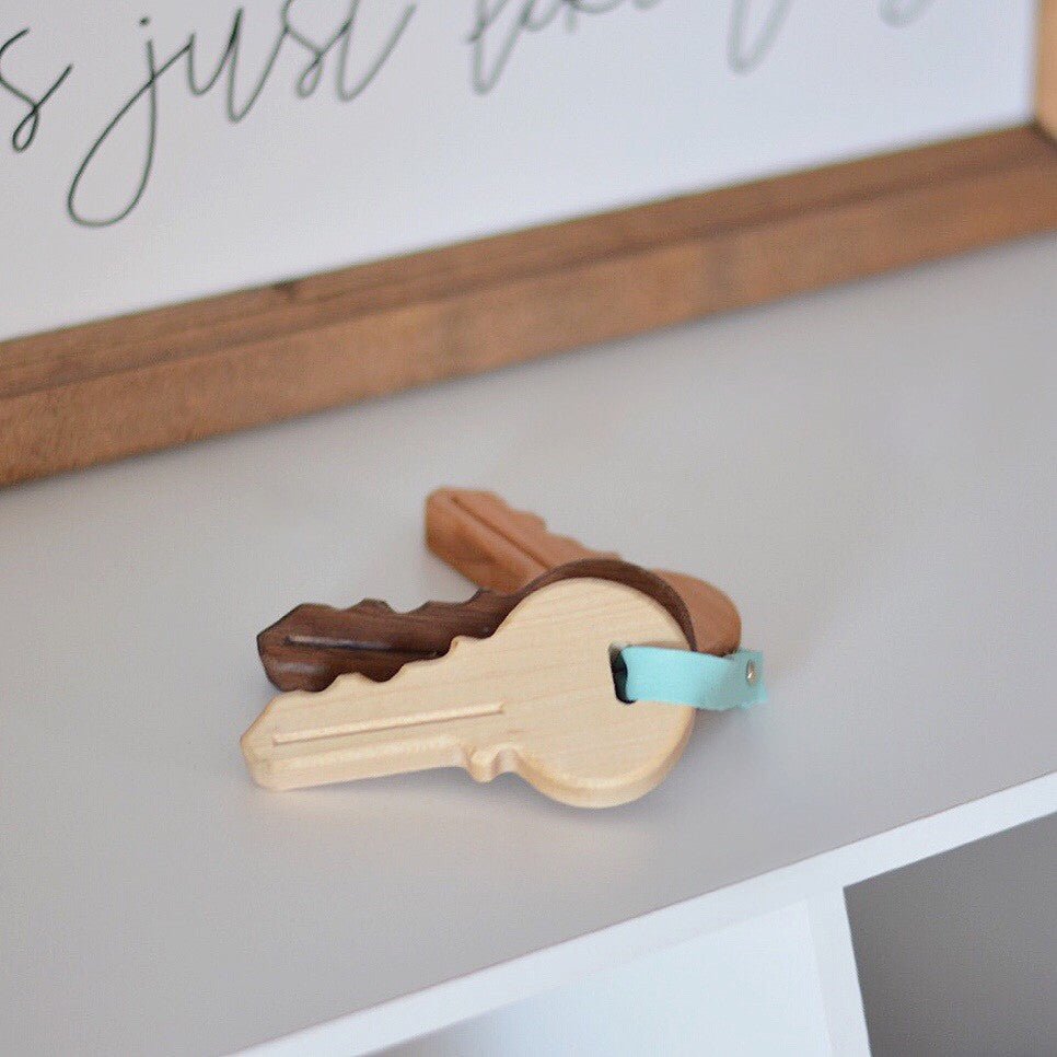 Wooden Toy Keys