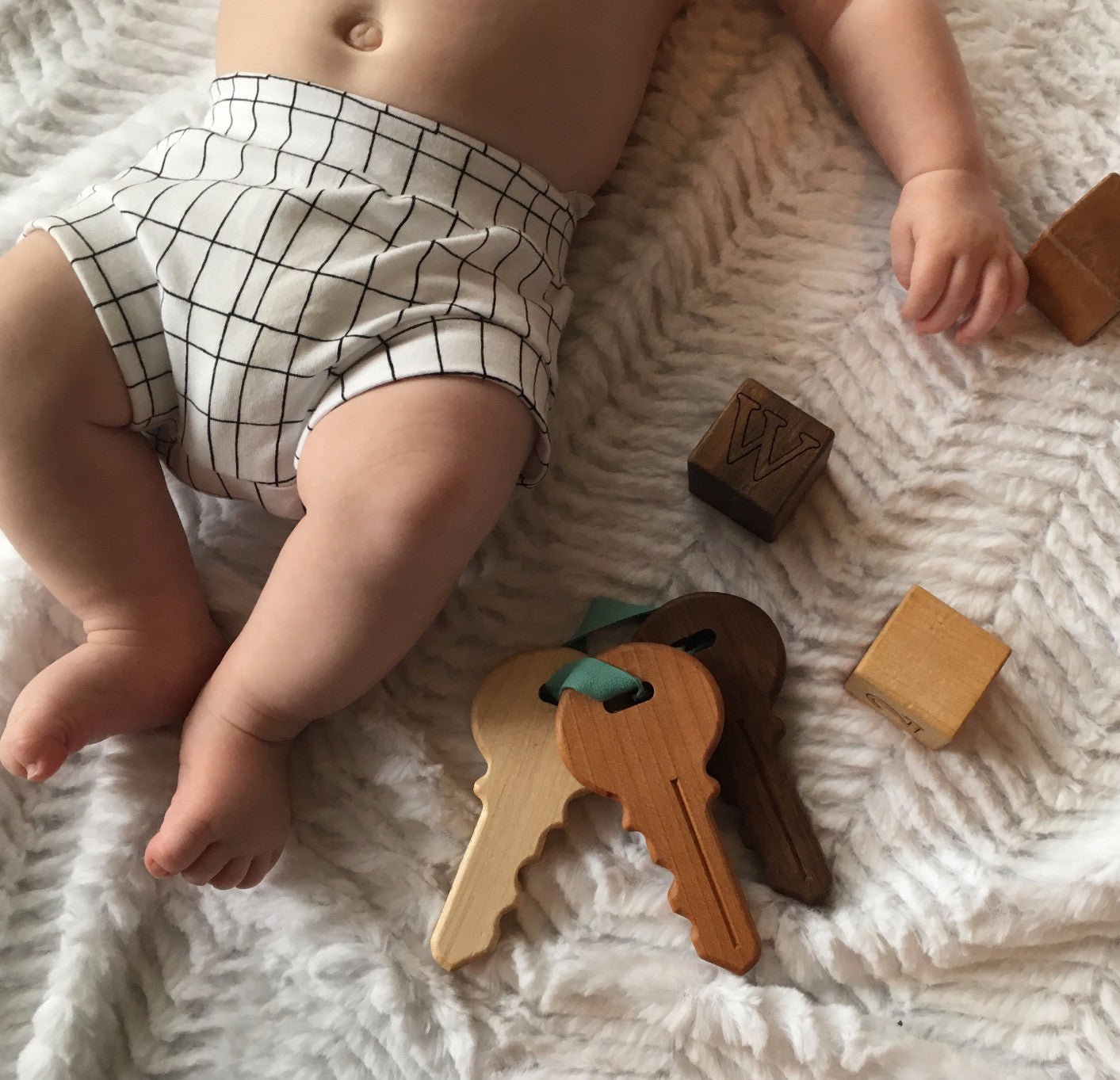 Wooden Toy Keys