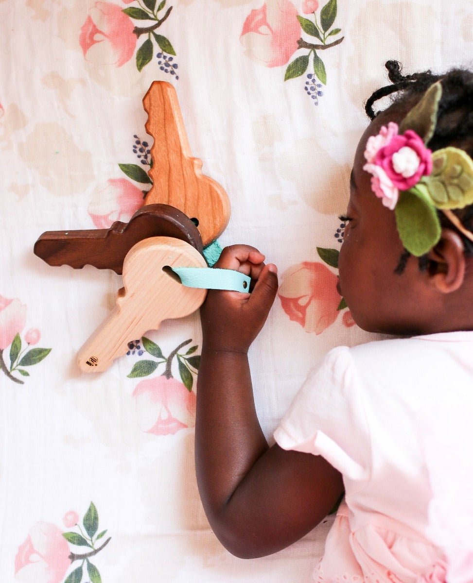 Wooden Toy Keys