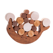 Wooden Dolphin Balancing Toy