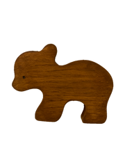 Mikheev Handmade Wooden Bear Figurine