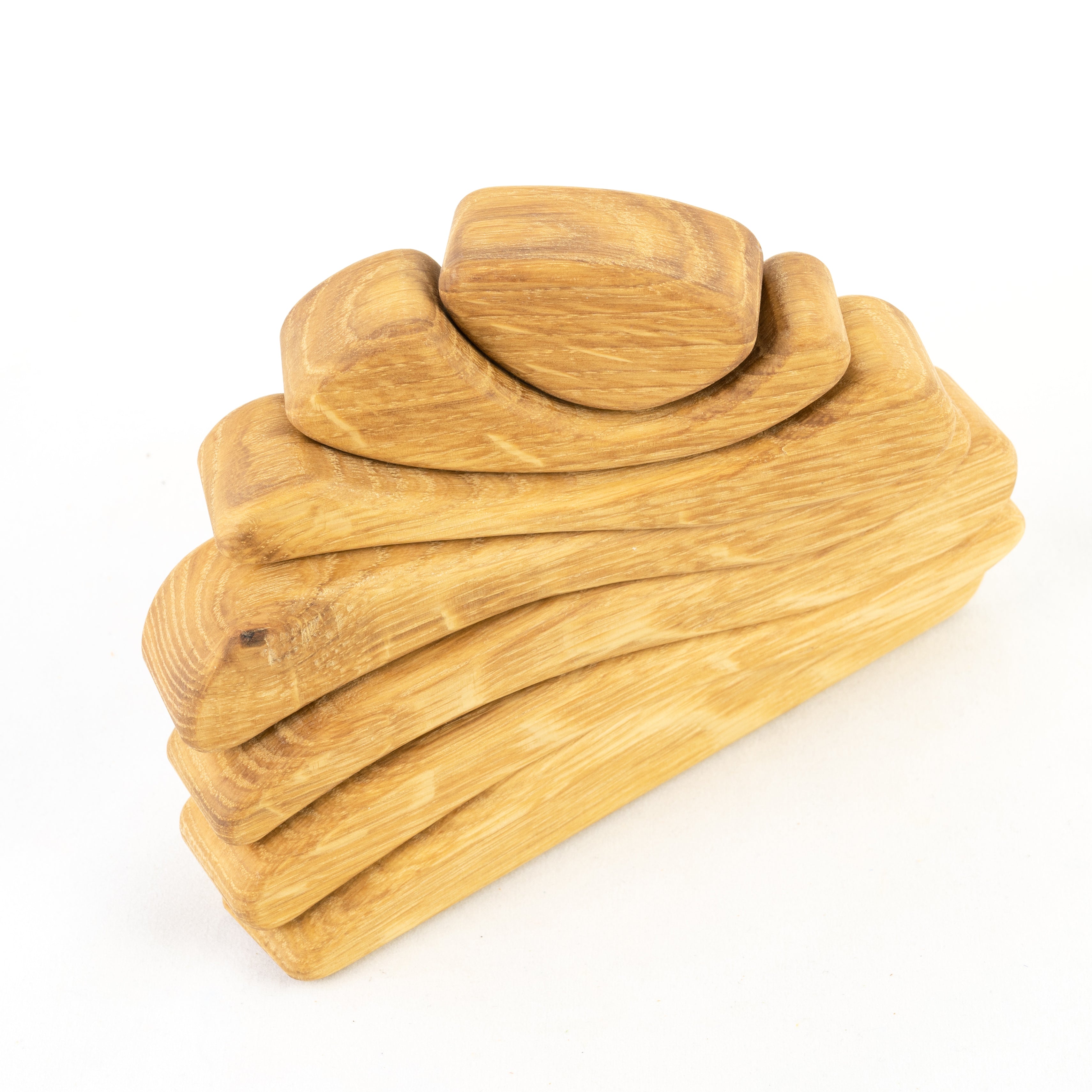 Natural Wood Stacking Toy