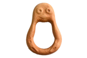 Organic Wooden Rattle-teether Penguin