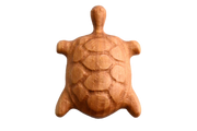 Organic Wooden Rattle Toy Turtle