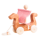 Toy Wooden Sailing Boat