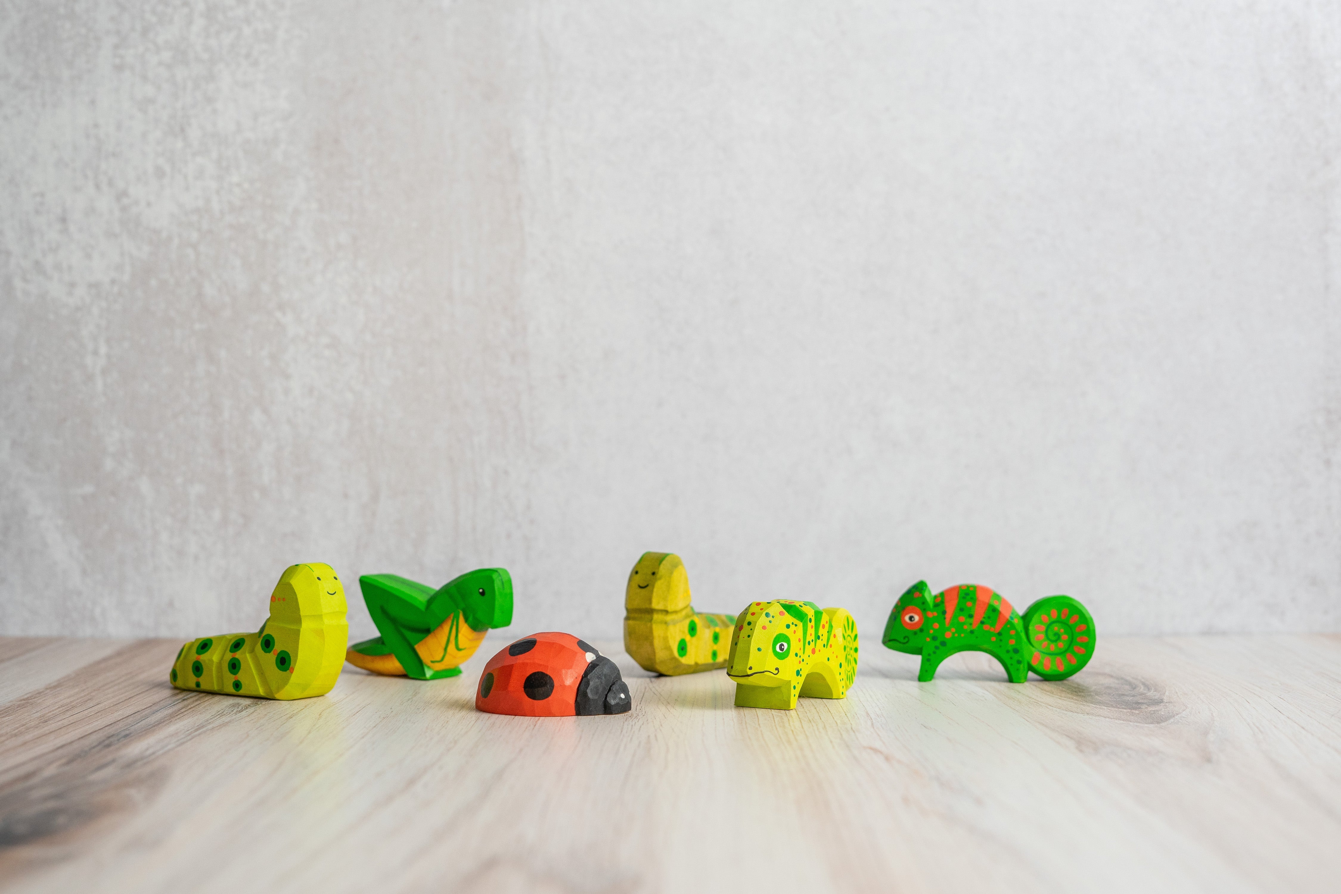 Grasshopper Wooden Toy