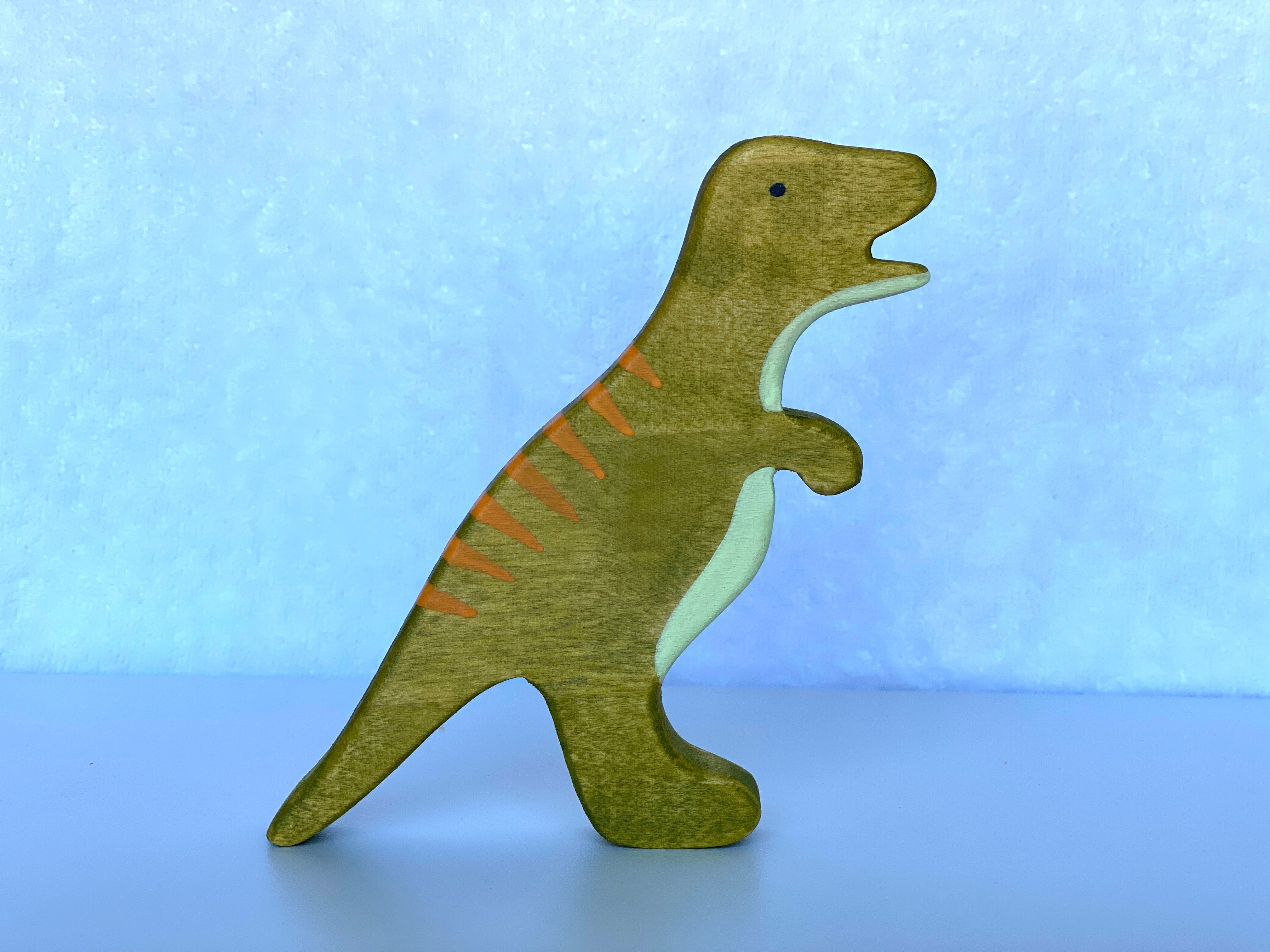Wooden Dinosaur Set Of 7