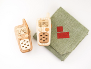 Wooden Walkie Talkies For Kids