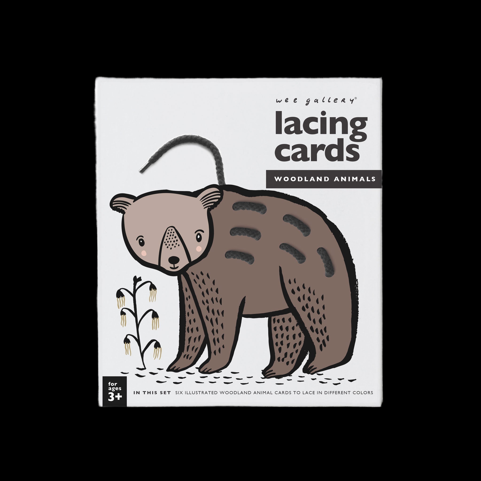 Lacing Cards - Woodland Animals
